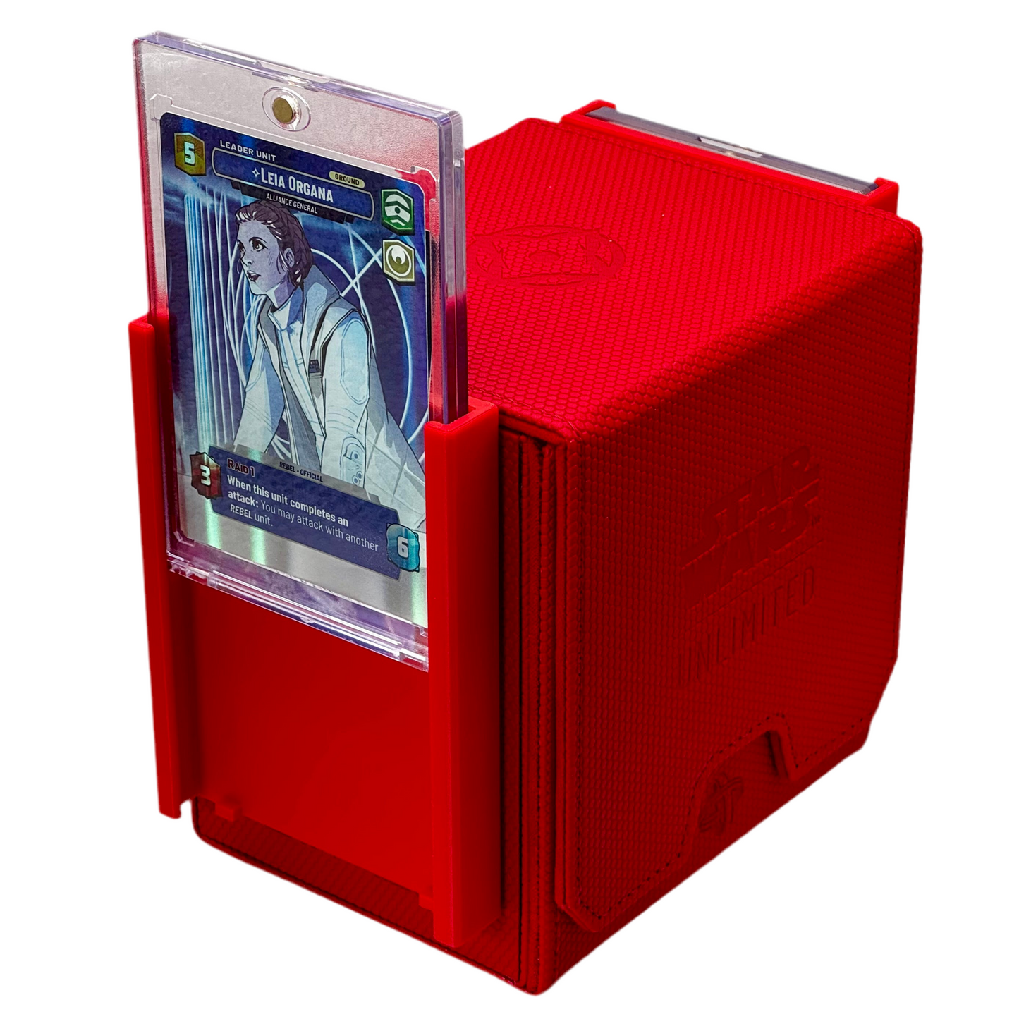 Premium Leader Card Holder and Adapter for Gamegenic Deck Pods - Star Wars Unlimited - Eagle and Crown