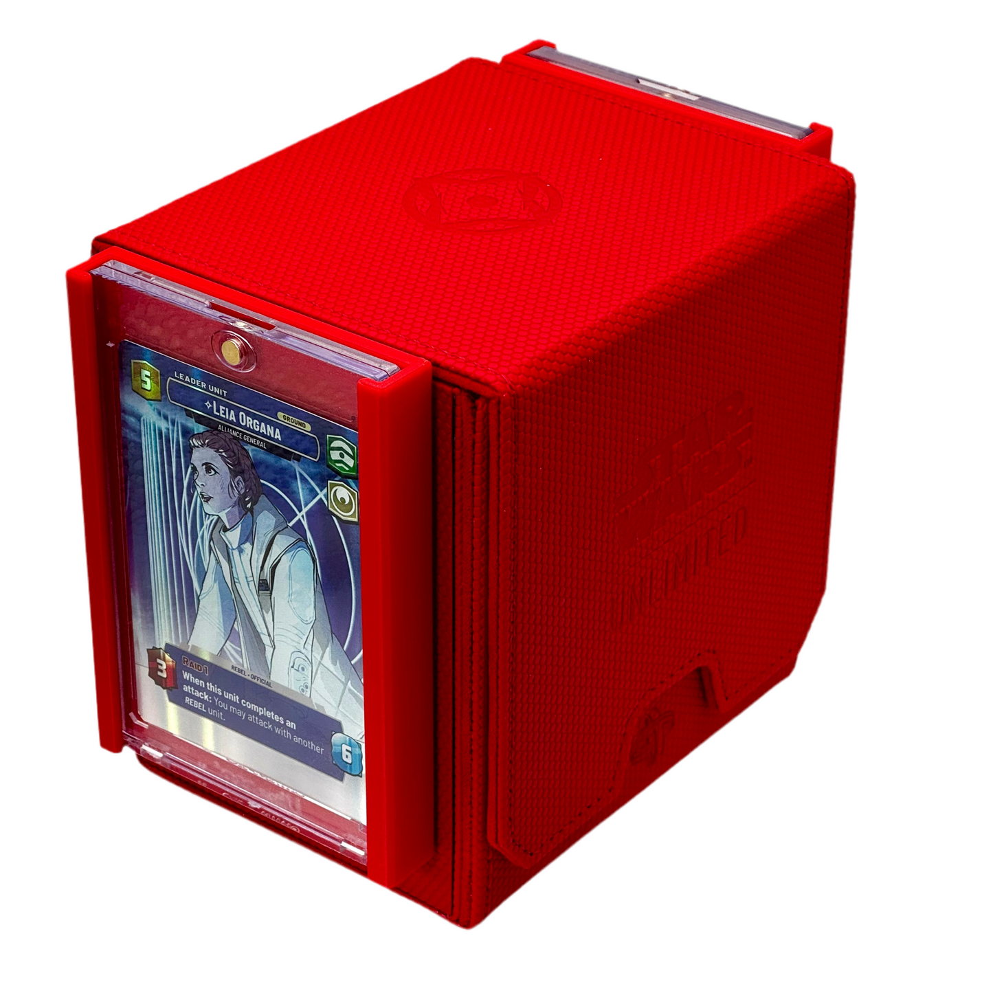 Premium Leader Card Holder and Adapter for Gamegenic Deck Pods - Star Wars Unlimited - Eagle and Crown